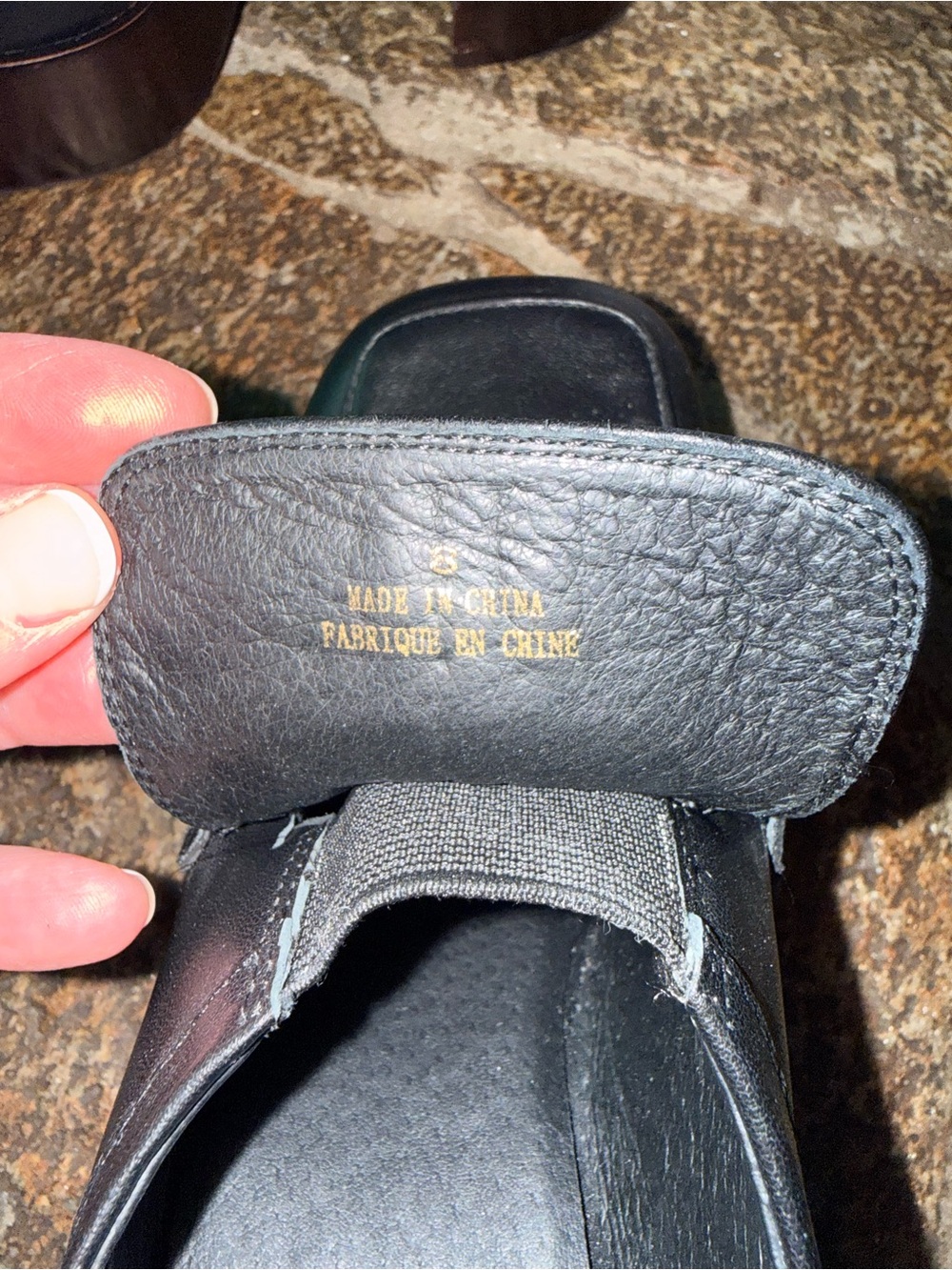 Jeffrey Campbell Black Leather Platform Loafers with Gold Bit - Picture 4 of 9